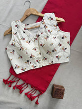 CF-107 – Graceful Khadi Cotton Saree